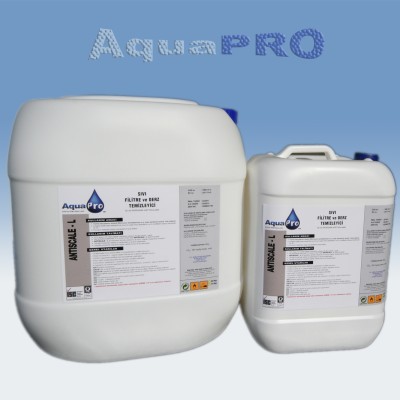 AquaPRO ANTISCALE - L (Sıvı) Filtre Kumu temizleyici - havuz satıh Temizleyici)